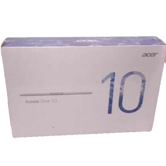 Acer Iconia 10" One 10 Tablet B3-A40 Shale Black 16 GB Android 7.0 Micro SD Slot - Picture 1 of 10